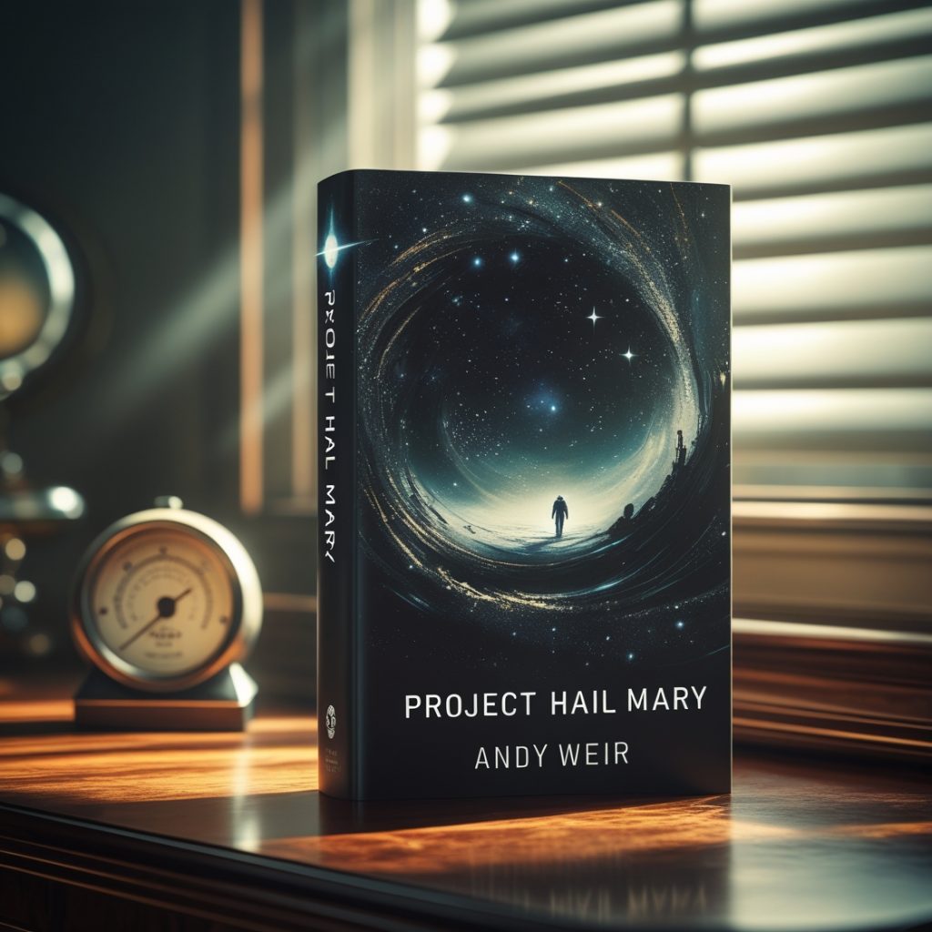 Project Hail Mary Novel Book Cover